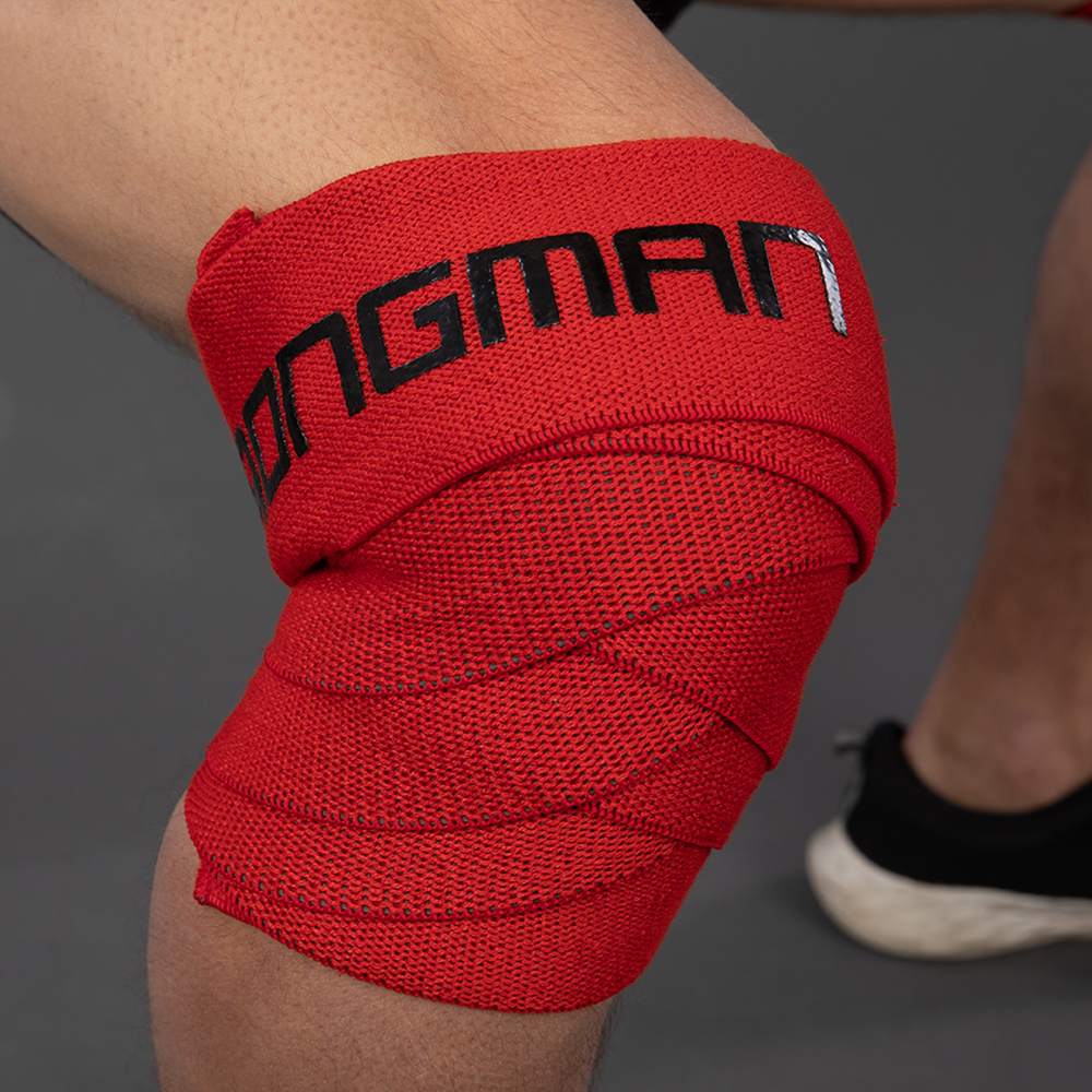 Strongman Kneewrap red/04